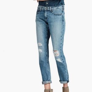 Lucky Sienna Slim Boyfriend worn Jean Sz 4/27